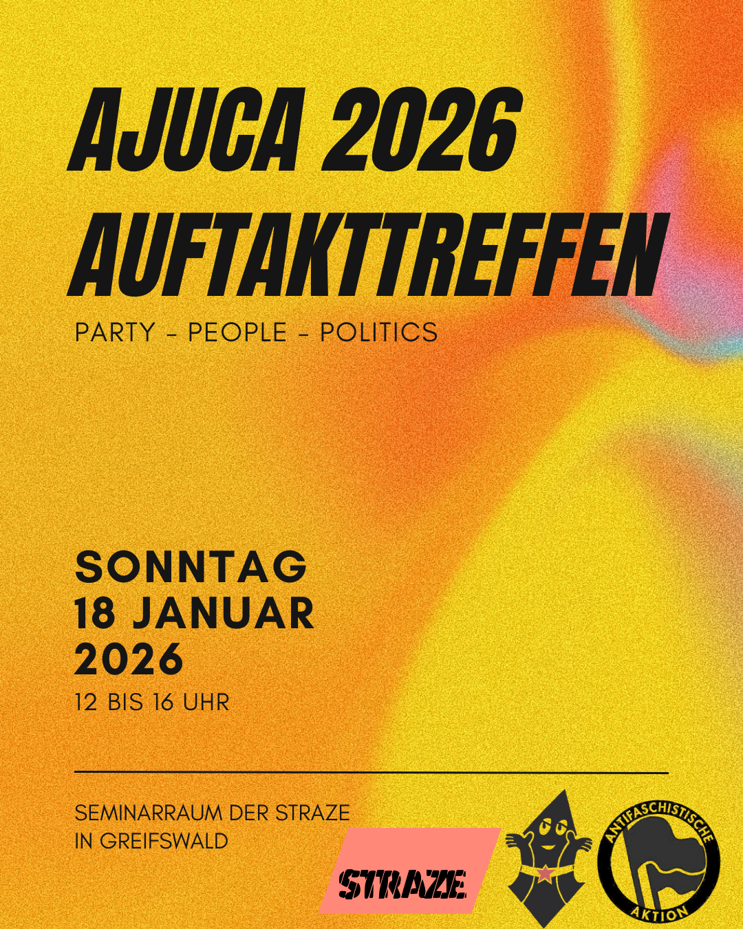 ajuca alternatives jugendcamp flyer auftakttreffen